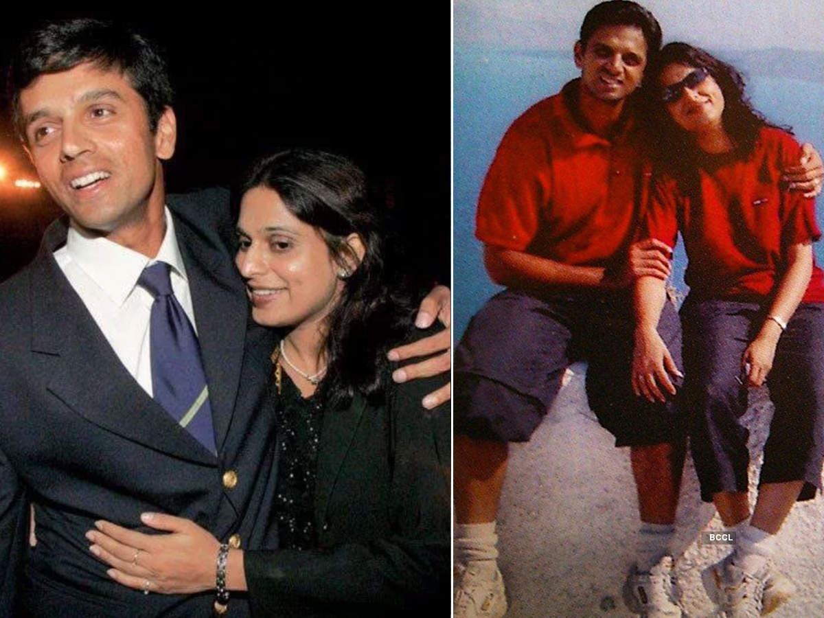 Unseen pictures from legendary cricketer Rahul Dravid's personal and professional life