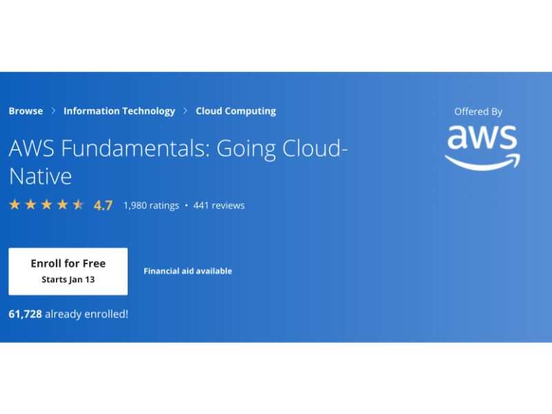 Aws Fundamentals Going Cloud Native
