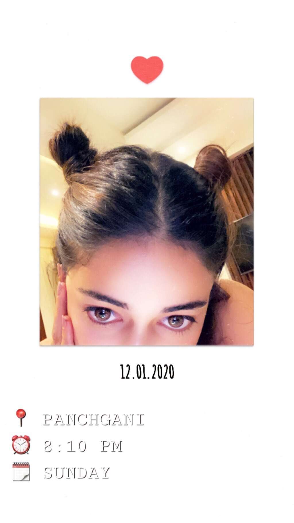 Ananya Panday Looks Super Cool As She Styles Her Hair In Two Cute