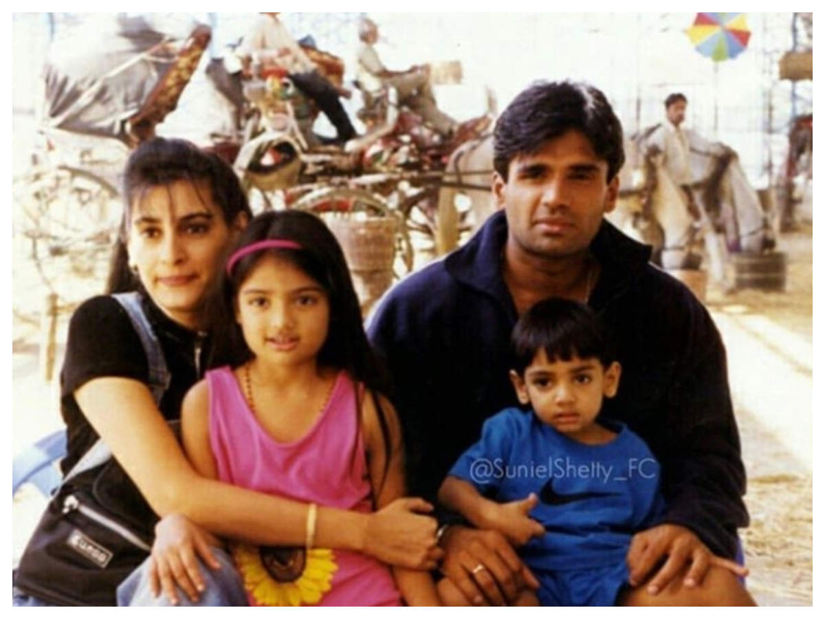 THIS adorable throwback picture of Athiya Shetty with family will make you nostalgic