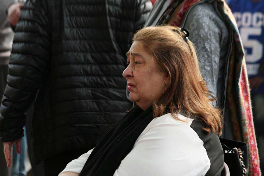 Ritu Nanda funeral pictures