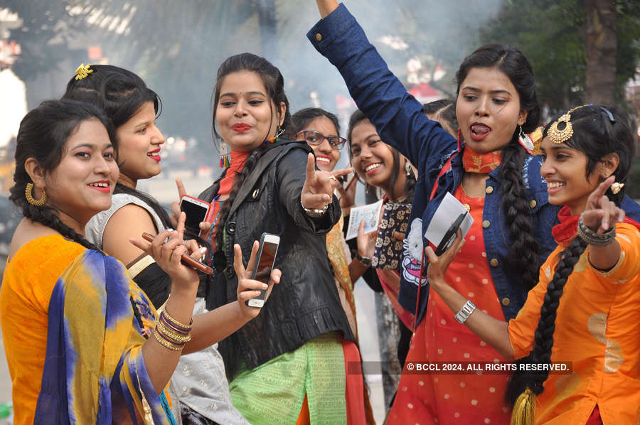 Vibrant pictures of Makar Sankranti and Pongal celebrations
