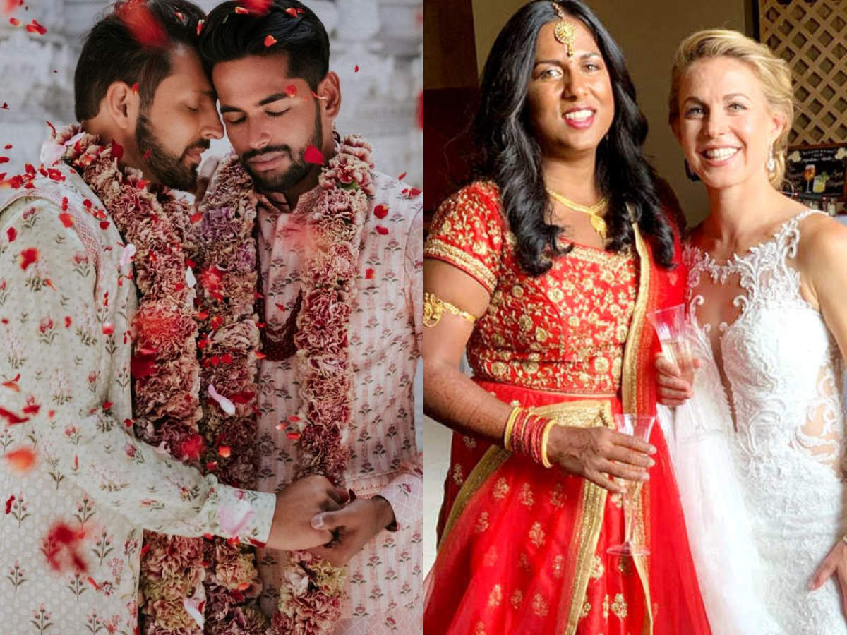 5 times Indian LGBT couples set serious wedding fashion goals | The Times of India