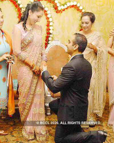 Dr Taran & Dr Nitesh's ring ceremony