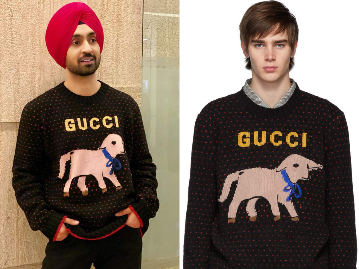 Diljit Dosanjh S Lamb Logo Sweater Is So Expensive It Ll Give You Winter Chills Times Of India