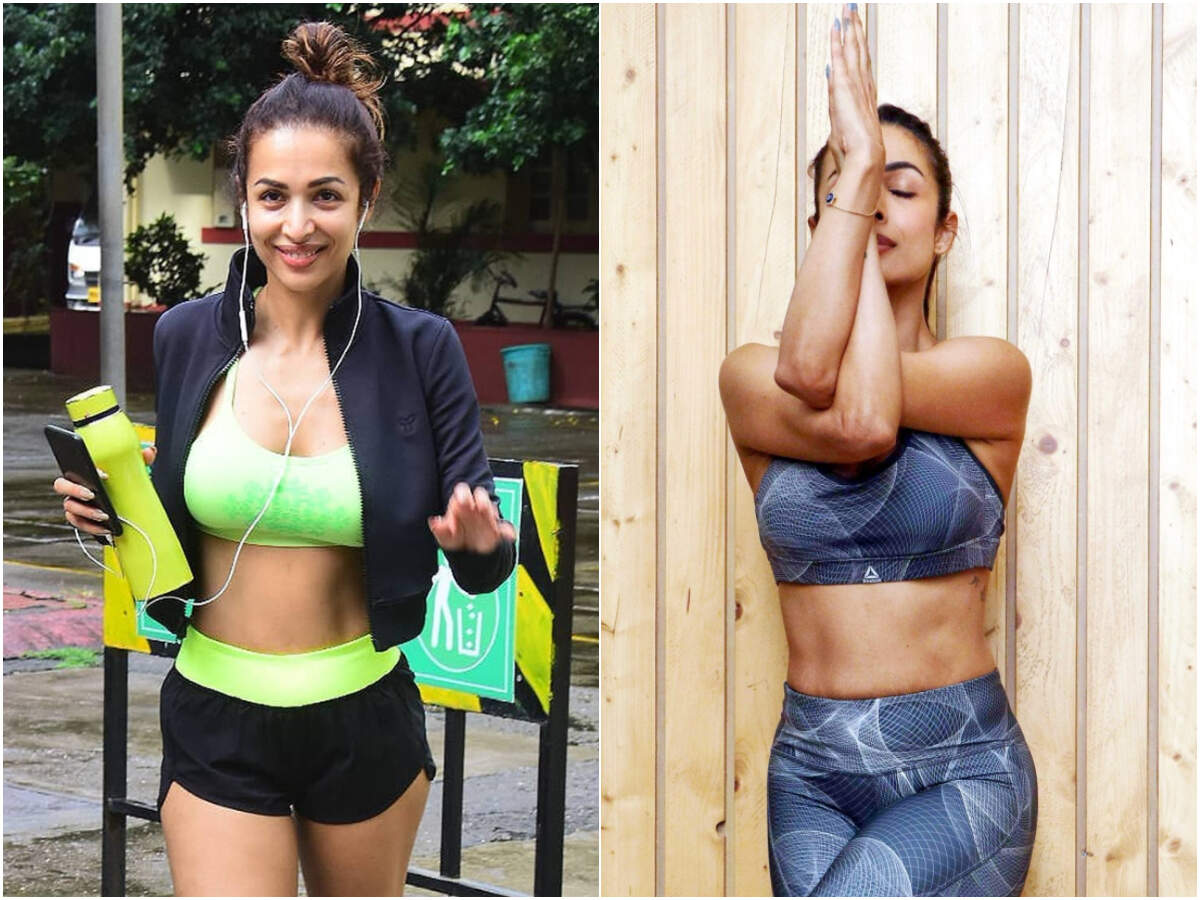 From Pigeon Pose To Headstand 5 Times Malaika Arora Screamed Yoga Goals With Her Instagram Posts The Times Of India