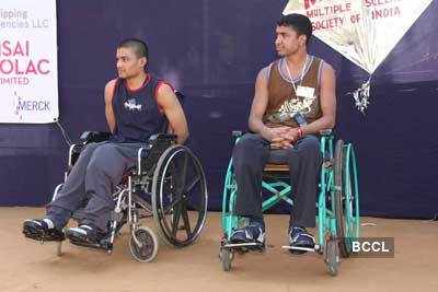 Eisha, Milind help physically challenged