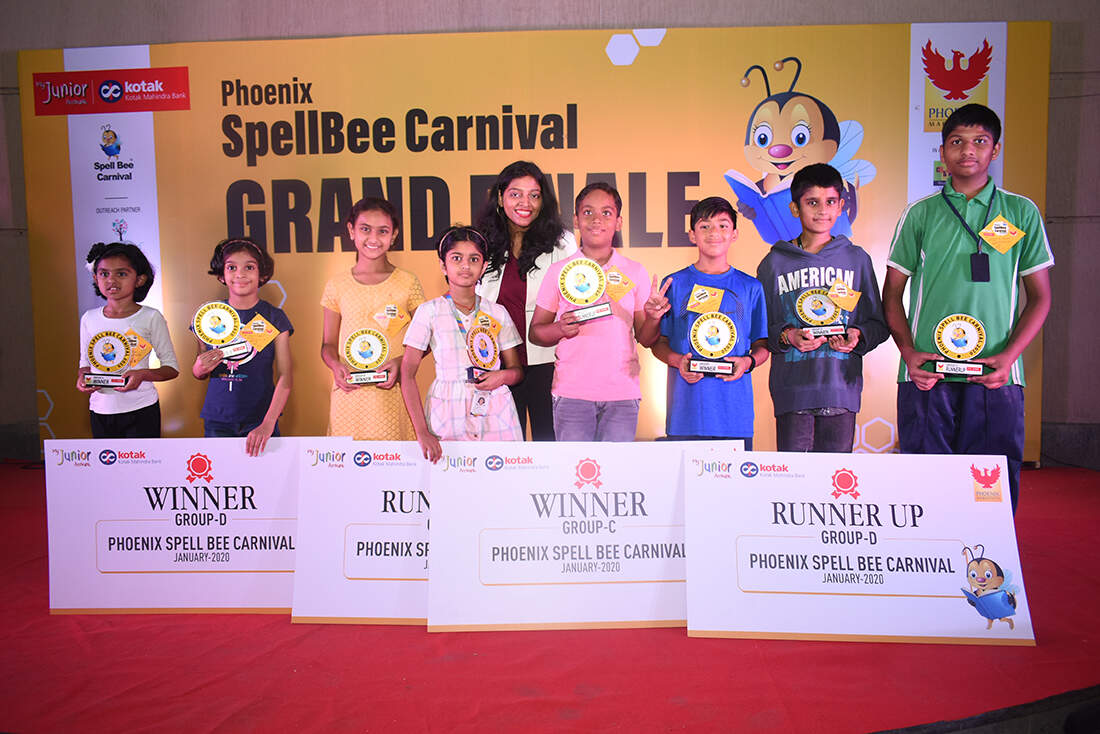 Pictures of Spell Bee Carnival which kickstarted in Pune