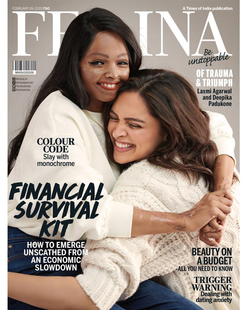 deepika padukone and laxmi agarwal shine bright in these photos from femina s latest digital cover hindi movie news times of india deepika padukone and laxmi agarwal