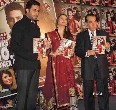 Abhi-Ash at Stardust magazine launch