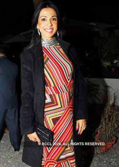 Samant's pre-wedding cocktail