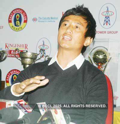 Baichung Bhutia @ press meet