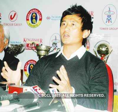 Baichung Bhutia @ press meet