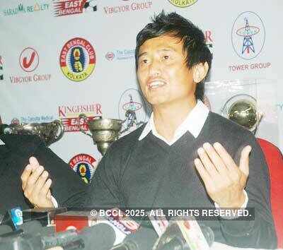 Baichung Bhutia @ press meet
