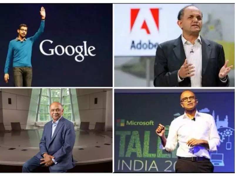 12 most-important Indian origin tech executives in the world