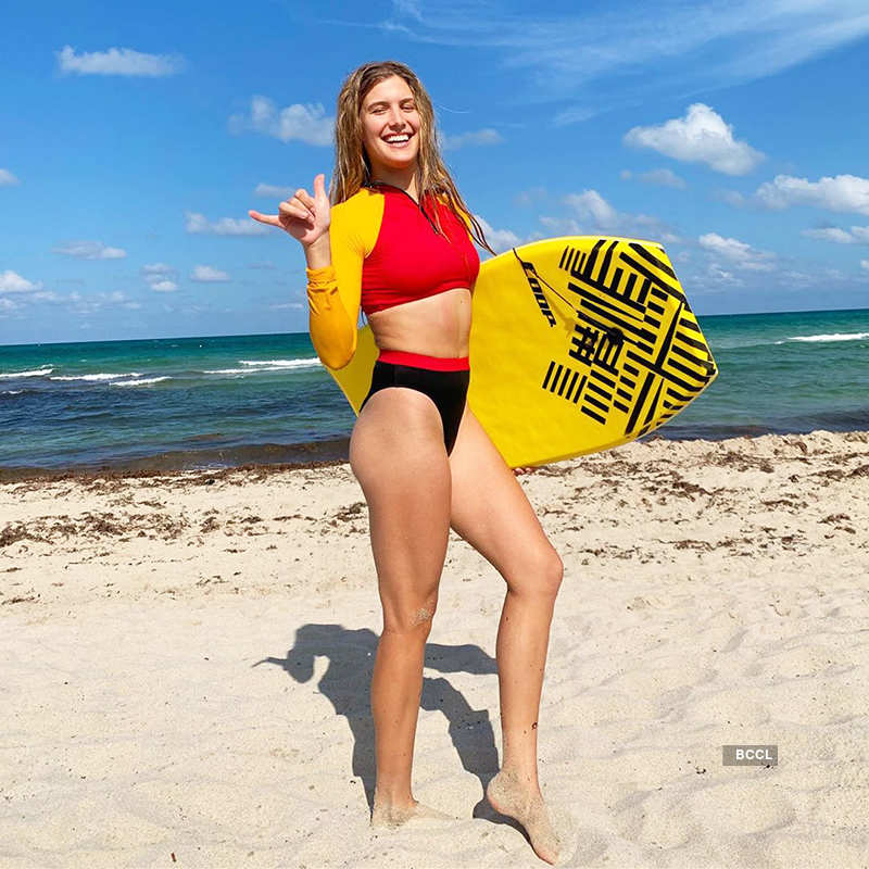 Tennis player Eugenie Bouchard is teasing the cyberspace