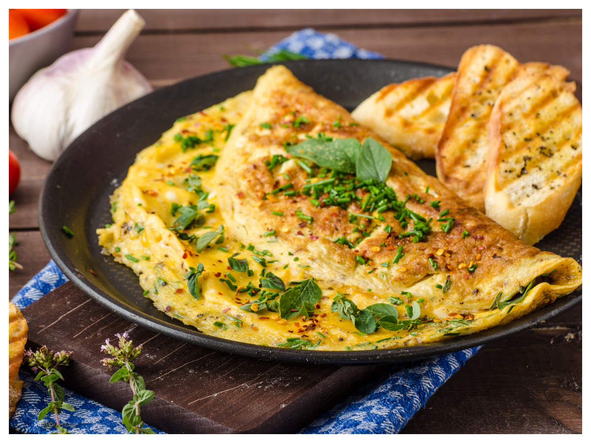 How To Make A Perfect Fluffy Omelette Times Of India