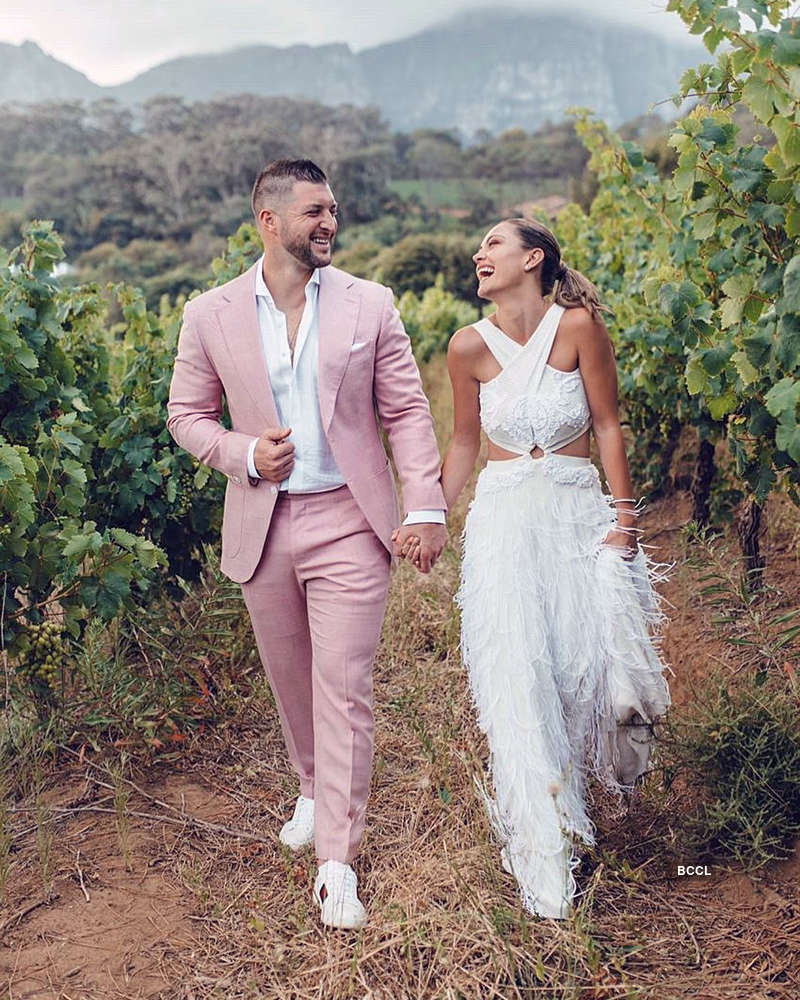 Tim Tebow and Demi-Leigh Nel-Peters tie the knot in South Africa