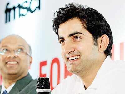 Gambhir @ press conference