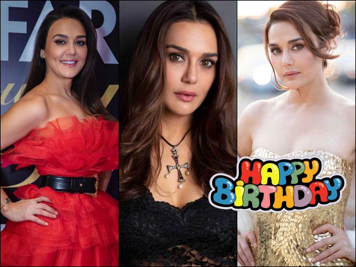 Happy Birthday Preity Zinta These drool-worthy pics of the dimpled beauty will steal your hearts The Times of India