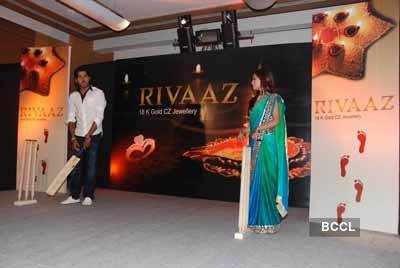 Riya, Sreesanth promote 'Rivaaz' jewellery