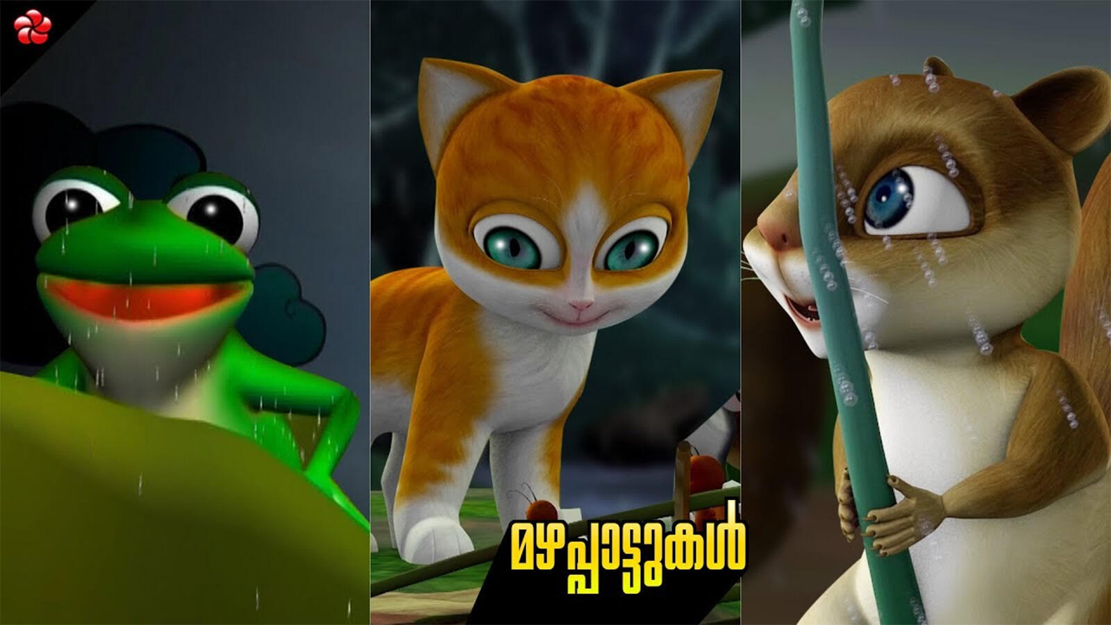 Best Children Malayalam Nursery Song 'Rain - Manjadi Pupi and Kathu ...
