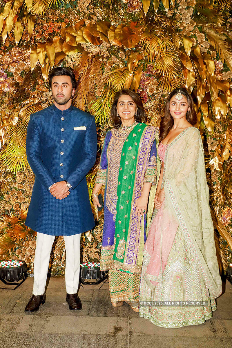 Armaan Jain and Anissa Malhotra's wedding reception pictures