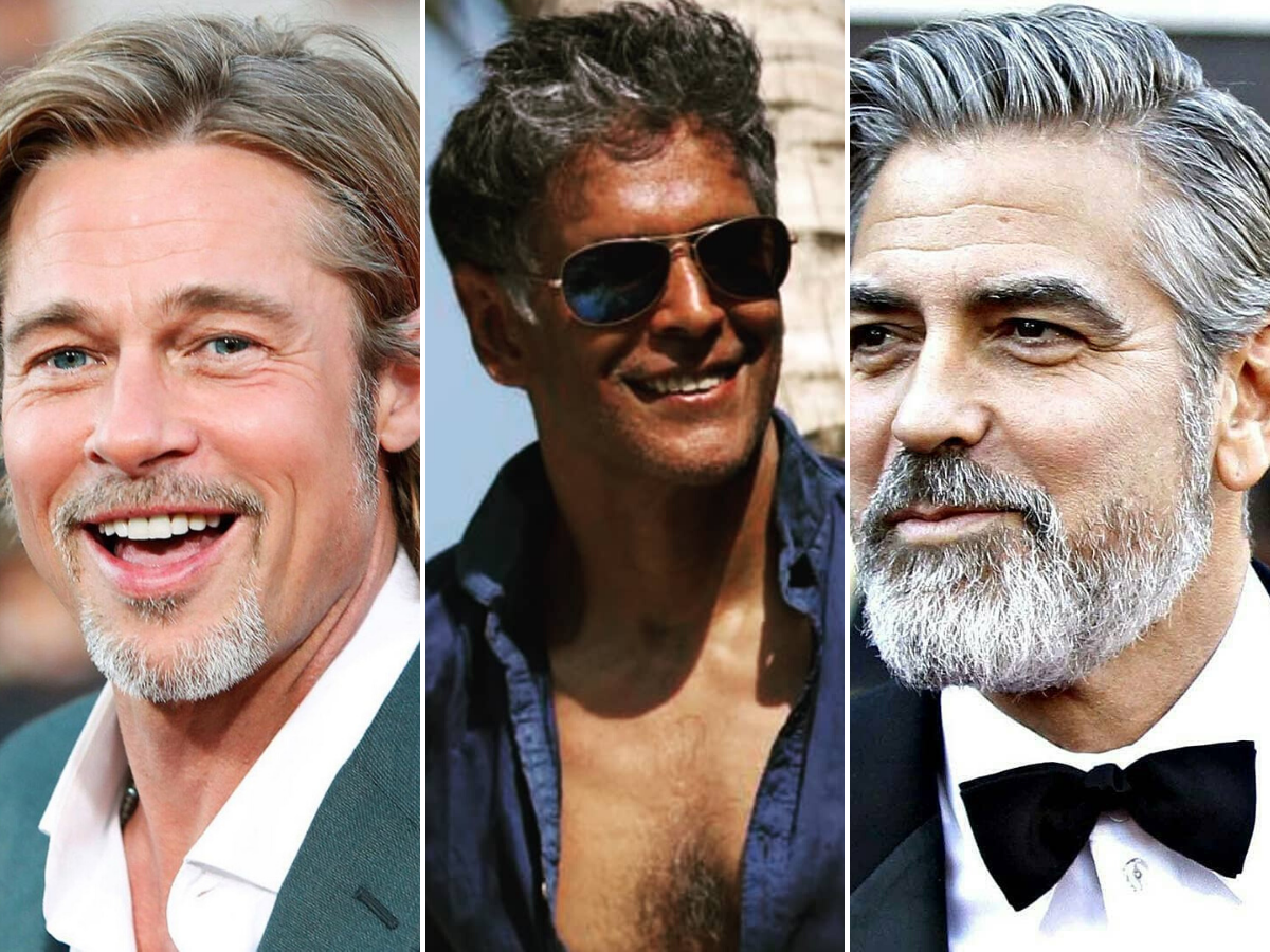 72% women find grey-haired men more attractive than others, says study |  The Times of India