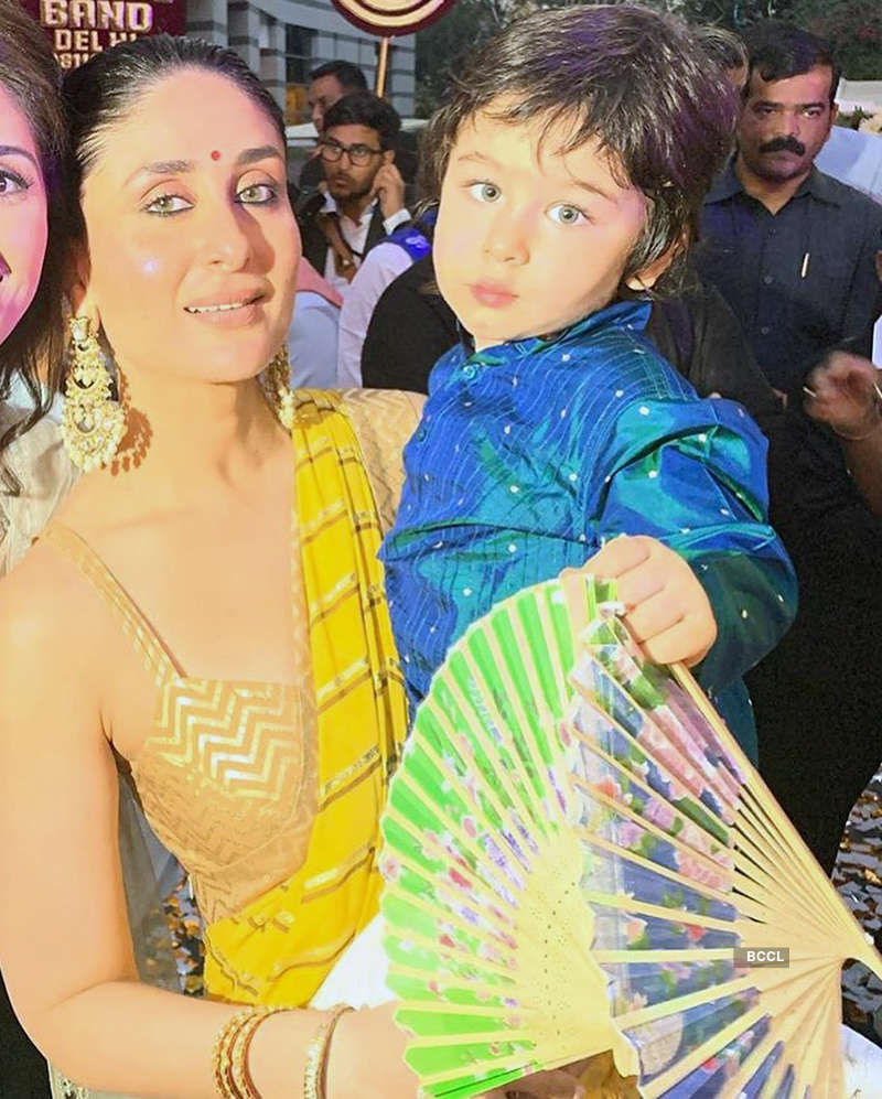 These pictures of Taimur from Armaan Jain’s wedding are too cute to miss!