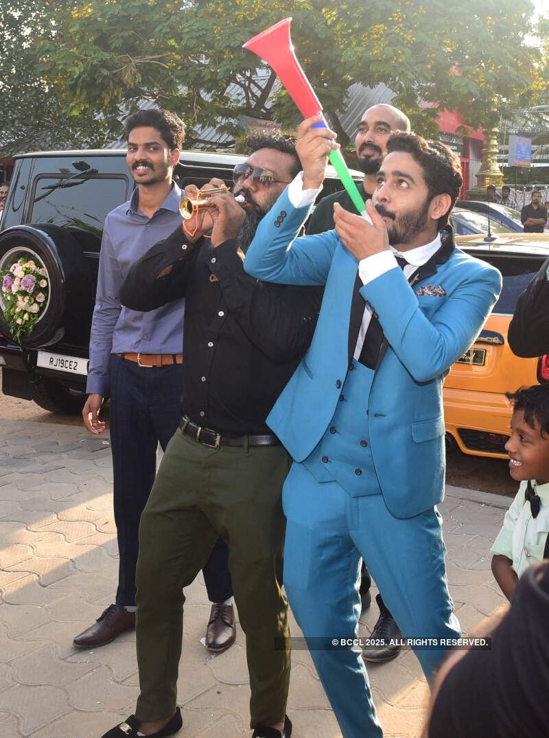 Balu Varghese ties the knot with ladylove Aileena Catherin in a starry ceremony