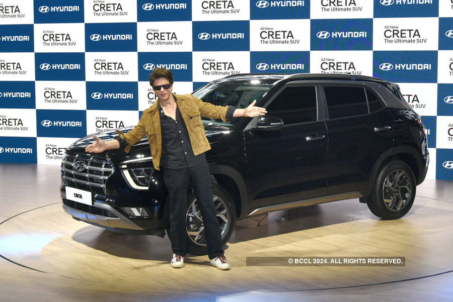 In pics: Shah Rukh Khan launches Hyundai Creta at Auto Expo 2020