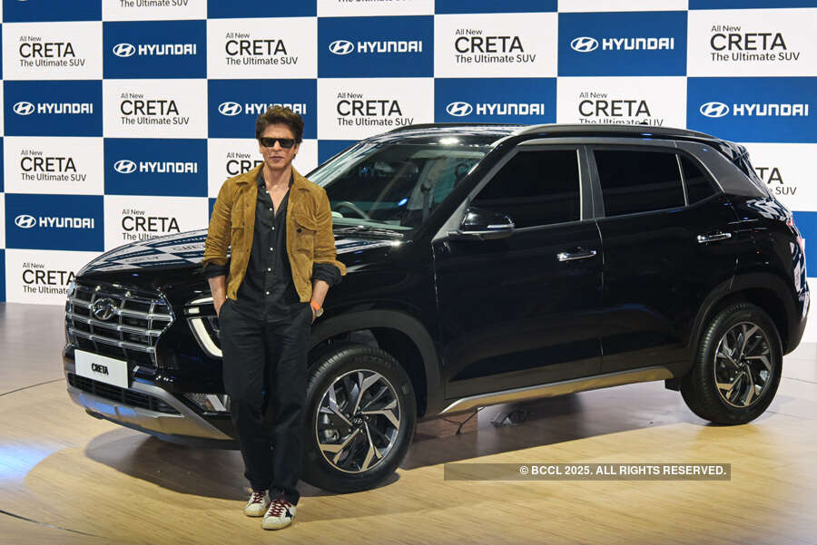 In pics: Shah Rukh Khan launches Hyundai Creta at Auto Expo 2020