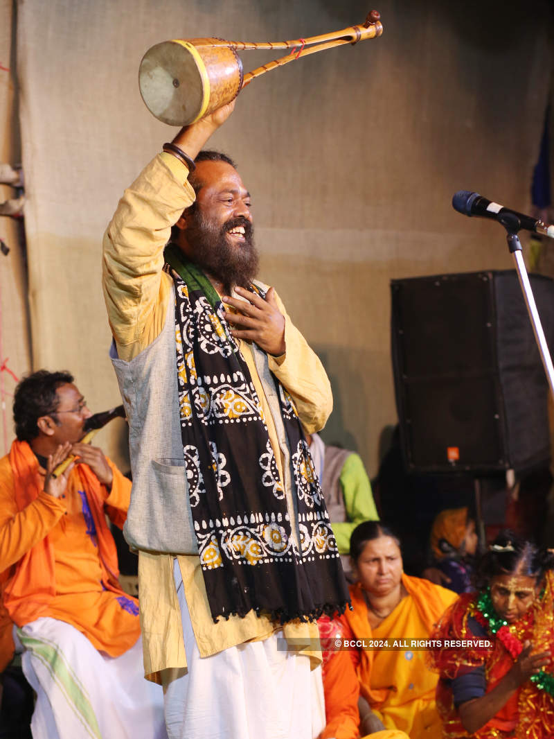 Musicians enthrall the audience at Baul Fakir Utsav