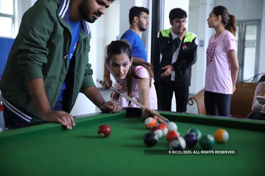 LIVA Miss Diva 2020 finalists at Bennett University: Pool Game Challenge