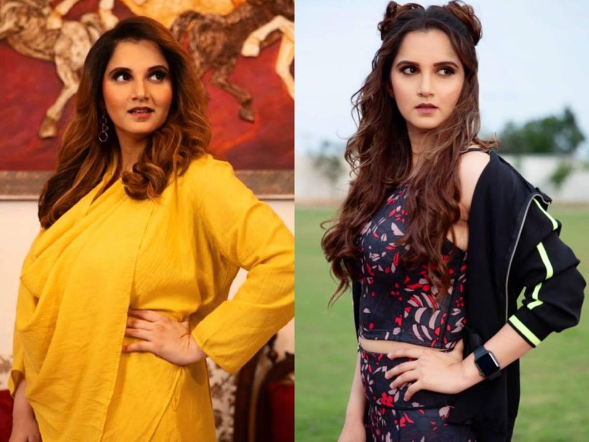 89 kgs vs 63 kgs Sania Mirza shares inspiring transformation; spills weight loss secrets The Times of India