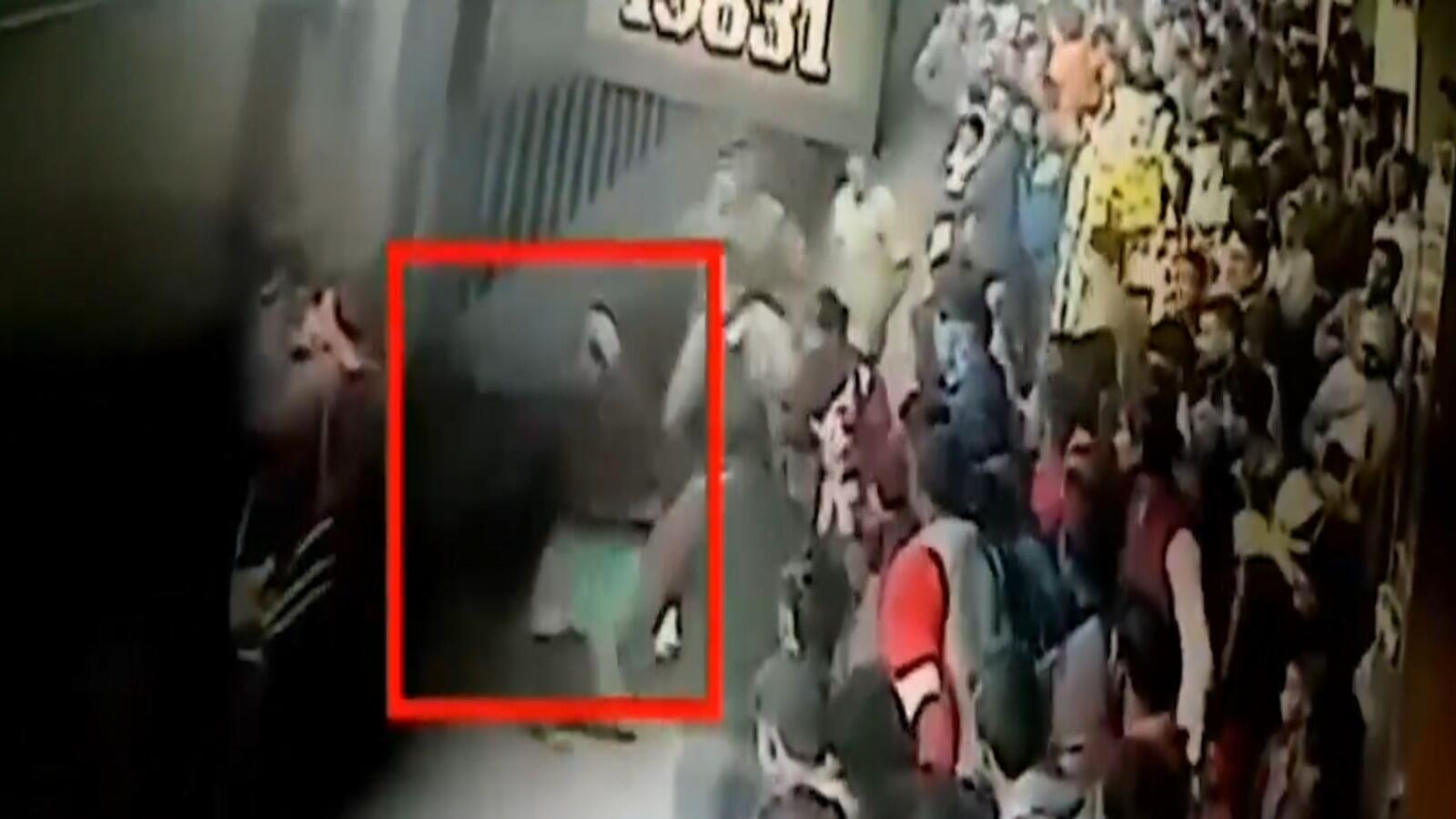 Watch: 23-yr-old woman rescued after falling between railway platform ...