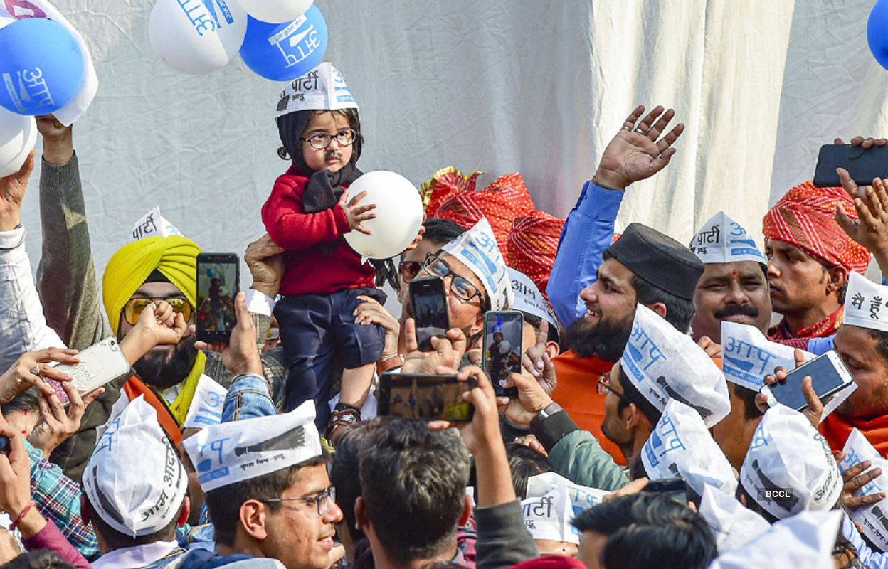 Pictures of Baby Kejriwal aka little ‘Mufflerman’ are sweeping the internet
