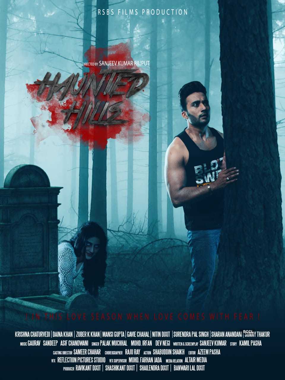 Actor Zuber K Khan starrer 'Haunted Hills’ trailer out, see pictures