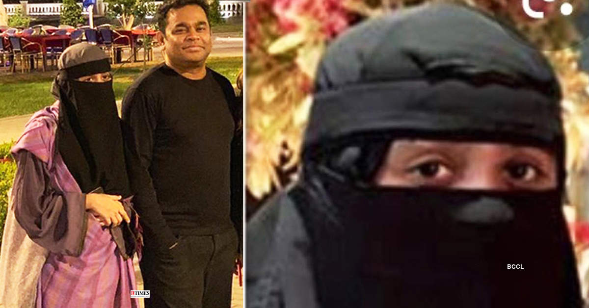 Viral pictures of AR Rahman's daughter Khatija, who was trolled her for wearing a burqa