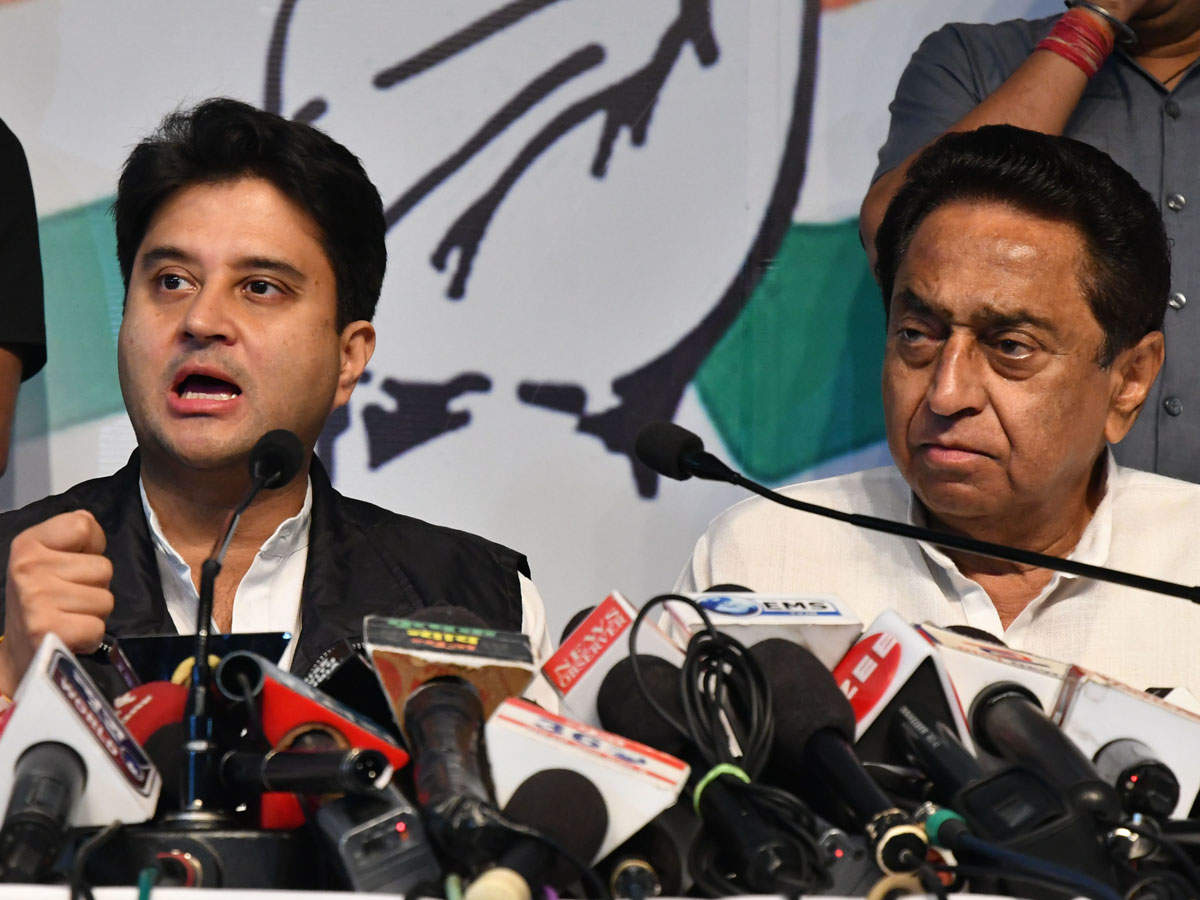 Image result for kamal nath and jyotiraditya scindia indiatimes