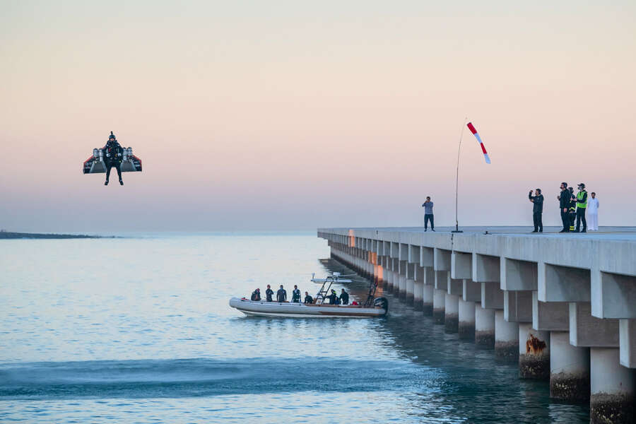 In pics: 'Jetman' soars above Dubai in Iron Man-style