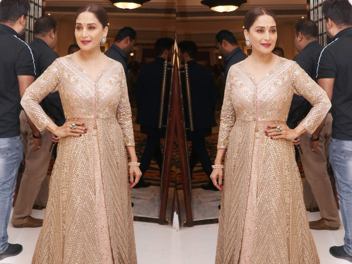 madhuri dixit anarkali suit