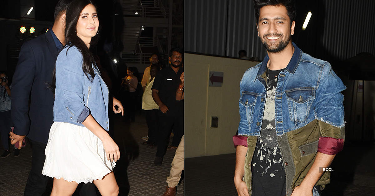 New movie outing pictures of Katrina Kaif and Vicky Kaushal spark dating rumours