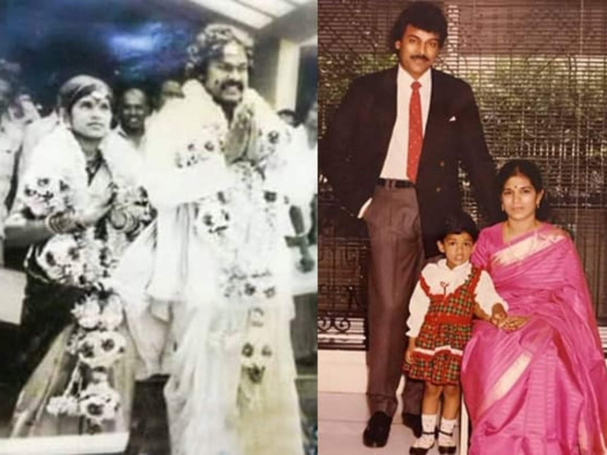 Ram Charan wishes Chiranjeevi and Surekha on the wedding anniversary with adorable pics | Telugu Movie News - Times of India