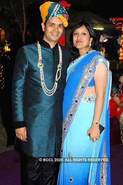 Abhijeet & Komal Jaiswal's wedding