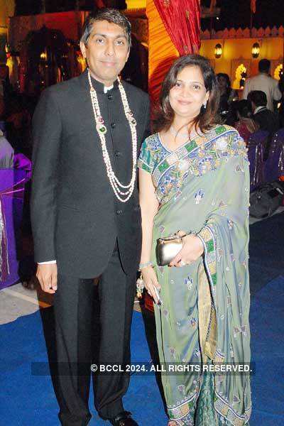 Dr Suchika and Dr Amol Deshmukh during the wedding ceremony of Abhijeet ...