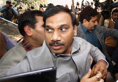 A Raja &  Siddharth arrested for 2G scam