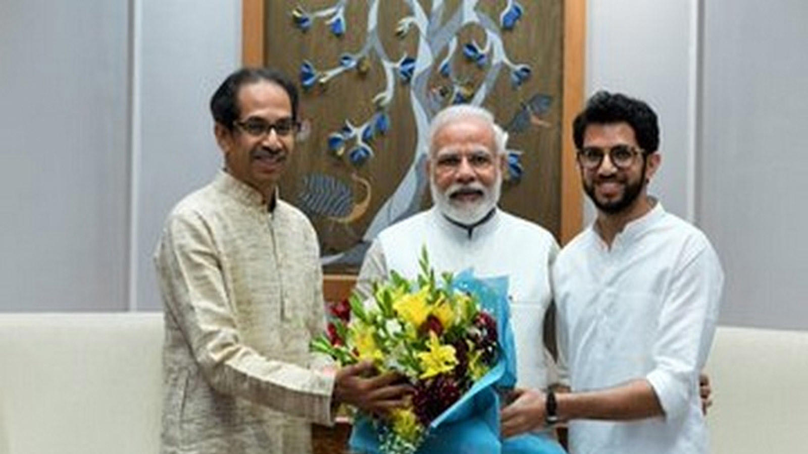 Maharashtra chief minister Uddhav Thackeray meets PM Narendra Modi in Delhi