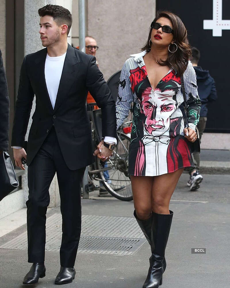 Guess The Price! Priyanka Chopra's dracula-print Moschino dress will make you swoon