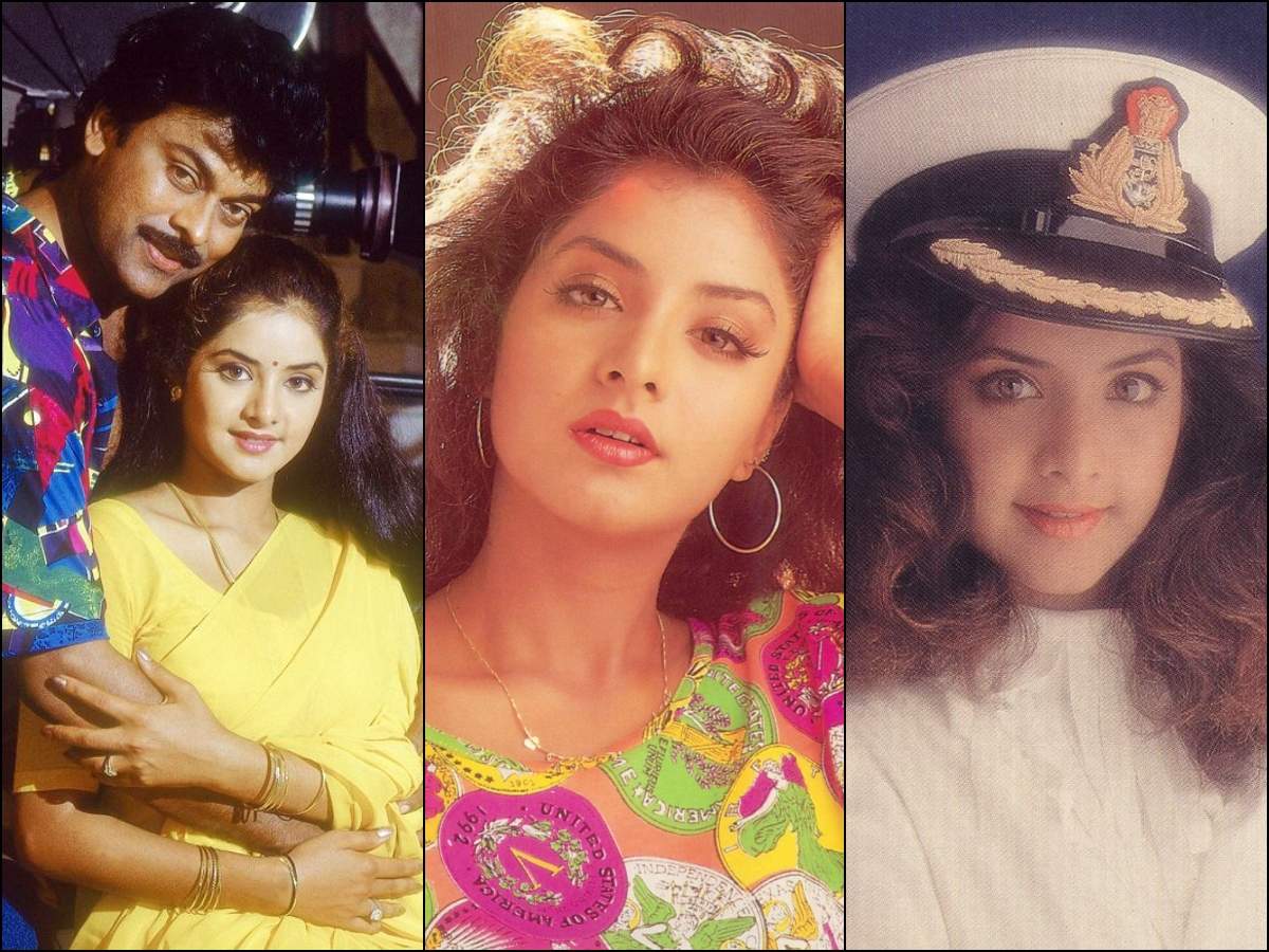Divya Bharti's 46th birth anniversary: Popular Telugu films of the bub...